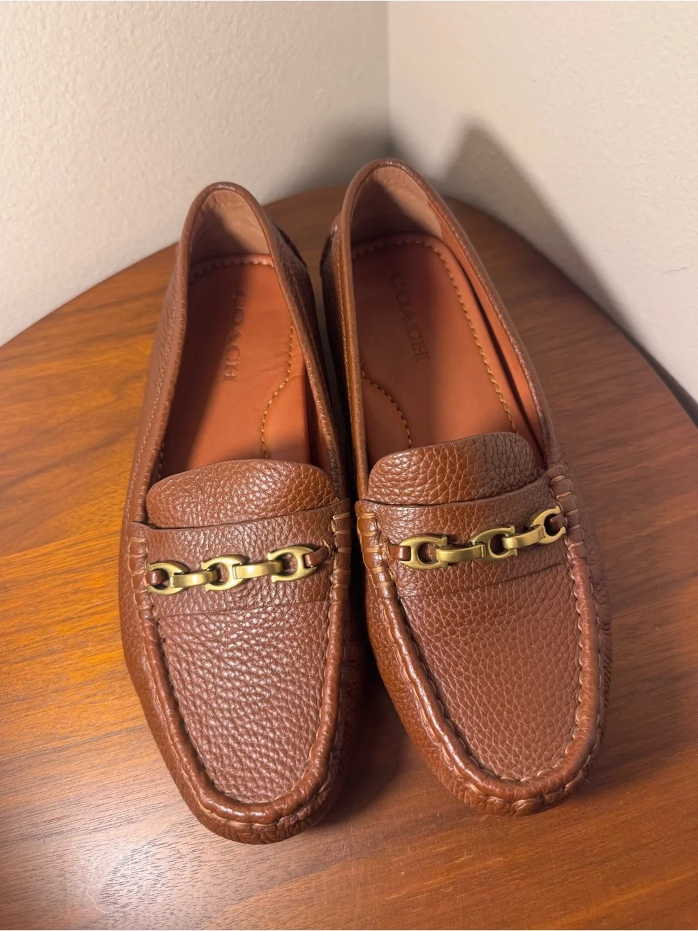 Coach Crosby Driver Loafers Size 8.5